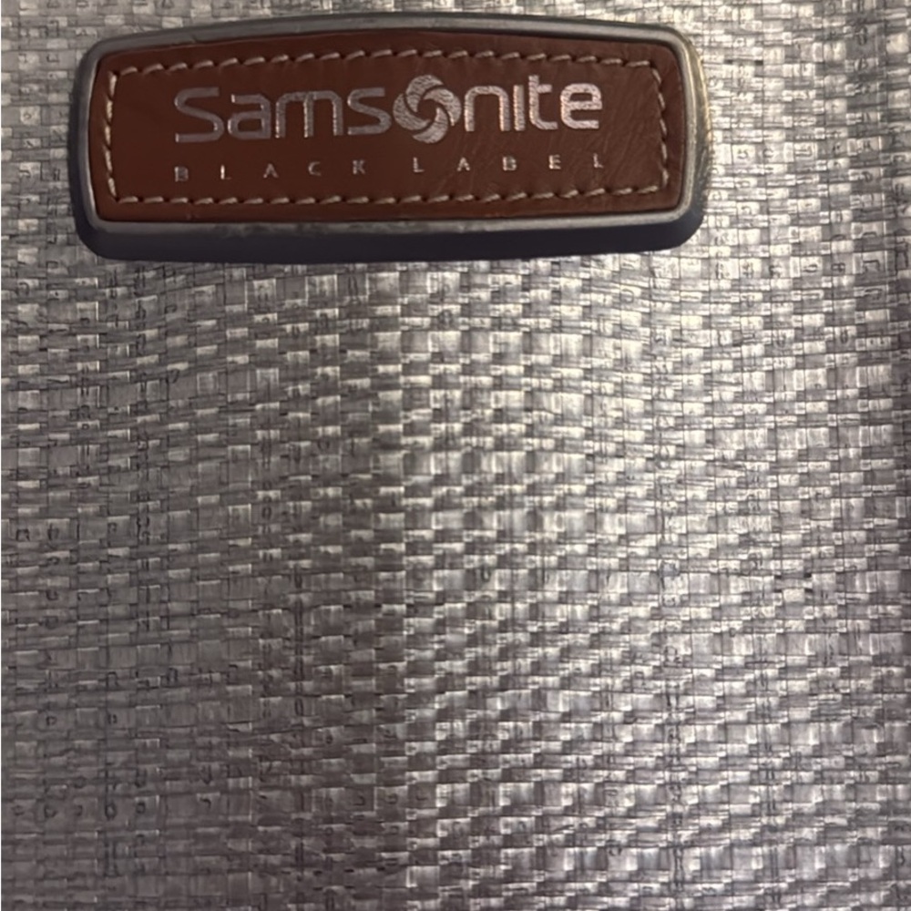 SAMSONITE Black label luggage set. Original Cosmolite. Silver - Picture 5 of 9
